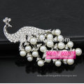 Grande broche de strass animal